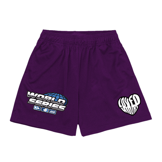 WORLD SERIES SHORTS PURPLE