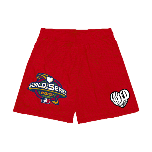 WORLD SERIES SHORTS RED