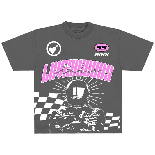 GRAND PRIX T-SHIRT PINK